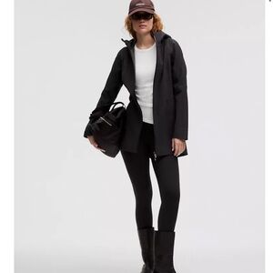 Lululemon Black RepelShell Rain Jacket